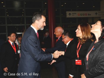 Министър Николина Ангелкова се срещна с краля на Испания Фелипе VI в рамките на официалното откриване на FITUR 2015
