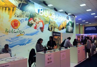 Българският щанд на Международното туристическо изложение “The Romanian Tourism Fair" (TTR) в Букурещ.
